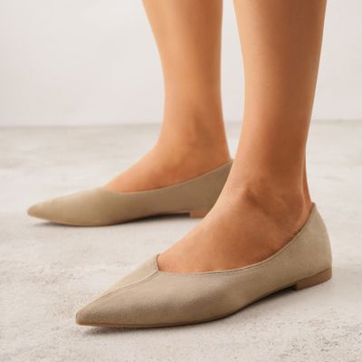Balerinki casual Renee ze sklepu: renee.pl w kategorii: Balerinki - zdjęcie 6BEED23A-9DF-769_403423