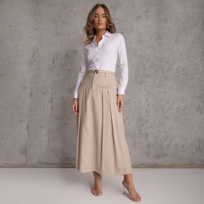 Spódnica wiosenna elegancka Renee ze sklepu: renee.pl w kategorii: Spódnice - zdjęcie 6BEED23A-9DF-769_404551