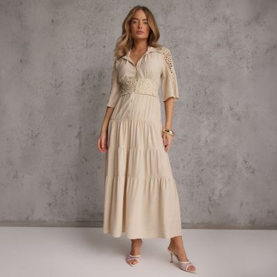 Sukienka w stylu boho Renee ze sklepu: renee.pl w kategorii: Sukienki - zdjęcie 6BEED23A-9DF-769_406740