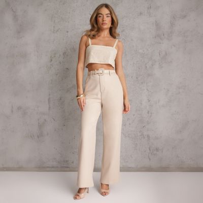 Spodnie damskie casual Renee ze sklepu: renee.pl w kategorii: Spodnie damskie - zdjęcie 6BEED23A-9DF-769_407258