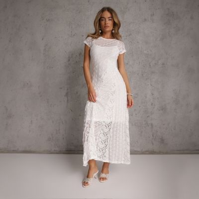 Sukienka elegancka Renee ze sklepu: renee.pl w kategorii: Sukienki - zdjęcie 6BEED23A-9DF-769_407278