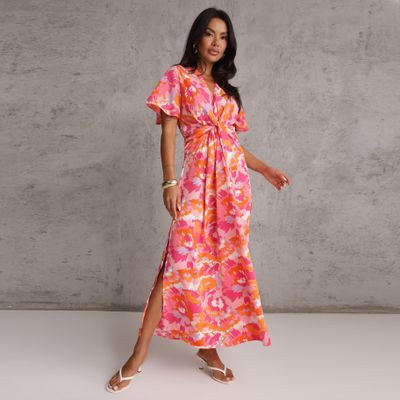 Sukienka boho Renee ze sklepu: renee.pl w kategorii: Sukienki - zdjęcie 6BEED23A-9DF-769_407727