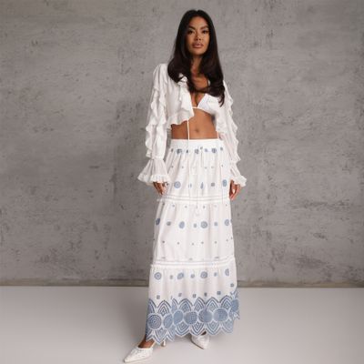 Renee - Spódnica boho na wiosnę ze sklepu: renee.pl w kategorii: Spódnice - zdjęcie 6BEED23A-9DF-769_407976