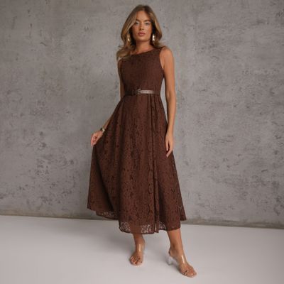 Sukienka elegancka Renee ze sklepu: renee.pl w kategorii: Sukienki - zdjęcie 6BEED23A-9DF-769_408411