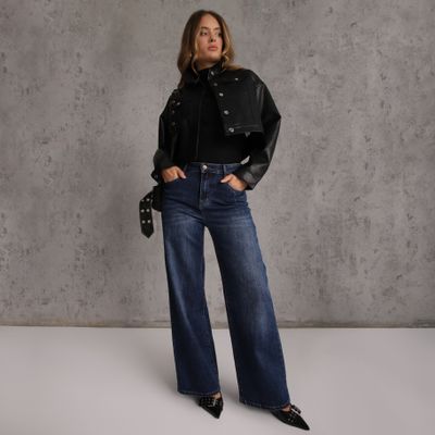 Jeansy damskie na wiosnę Renee ze sklepu: renee.pl w kategorii: Jeansy damskie - zdjęcie 6BEED23A-9DF-769_408981