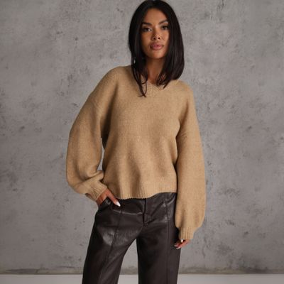 Sweter damski casual Renee ze sklepu: renee.pl w kategorii: Swetry damskie - zdjęcie 6BEED23A-9DF-769_409529