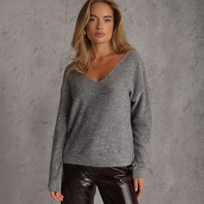 Sweter damski Renee ze sklepu: renee.pl w kategorii: Swetry damskie - zdjęcie 6BEED23A-9DF-769_409537