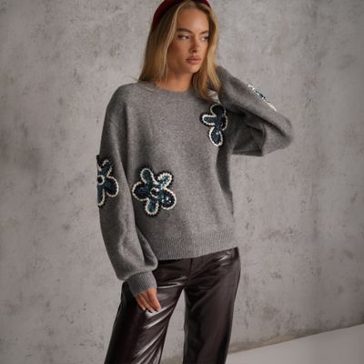 Sweter damski Renee ze sklepu: renee.pl w kategorii: Swetry damskie - zdjęcie 6BEED23A-9DF-769_409541