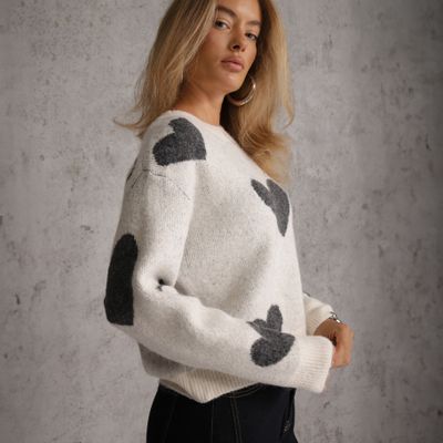 Sweter damski casual Renee ze sklepu: renee.pl w kategorii: Swetry damskie - zdjęcie 6BEED23A-9DF-769_410052