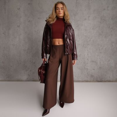 Spodnie damskie w stylu retro Renee ze sklepu: renee.pl w kategorii: Spodnie damskie - zdjęcie 6BEED23A-9DF-769_410222