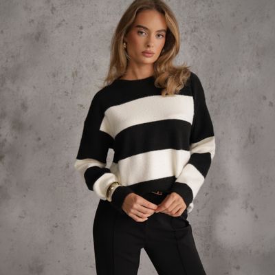 Sweter damski casualowy Renee ze sklepu: renee.pl w kategorii: Swetry damskie - zdjęcie 6BEED23A-9DF-769_410463