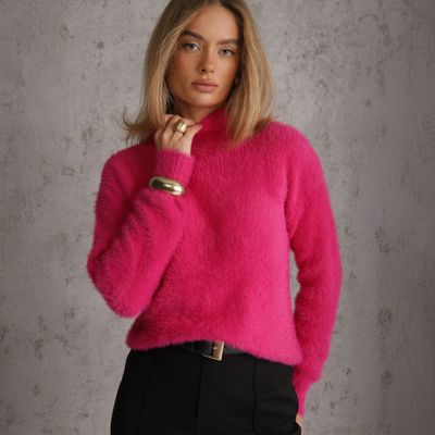 Sweter damski casual Renee ze sklepu: renee.pl w kategorii: Swetry damskie - zdjęcie 6BEED23A-9DF-769_410479