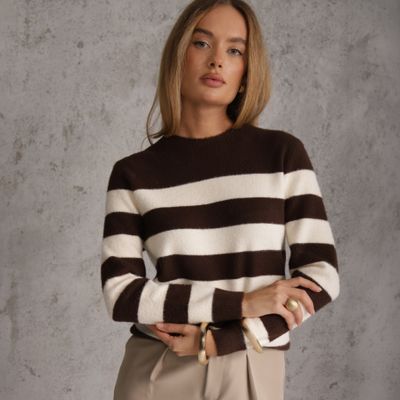Renee - Sweter damski casual ze sklepu: renee.pl w kategorii: Swetry damskie - zdjęcie 6BEED23A-9DF-769_410506