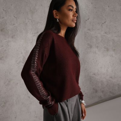 Sweter damski casualowy na zimę Renee ze sklepu: renee.pl w kategorii: Swetry damskie