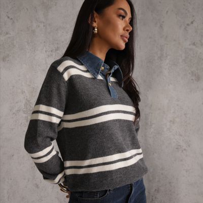 Renee - Sweter damski casualowy ze sklepu: renee.pl w kategorii: Swetry damskie - zdjęcie 6BEED23A-9DF-769_411414