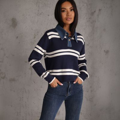 Renee - Sweter damski zimowy casual ze sklepu: renee.pl w kategorii: Swetry damskie - zdjęcie 6BEED23A-9DF-769_411417
