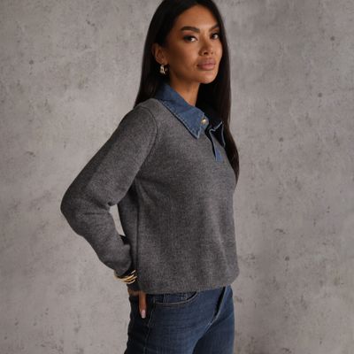 Sweter damski na zimę Renee ze sklepu: renee.pl w kategorii: Swetry damskie - zdjęcie 6BEED23A-9DF-769_411421