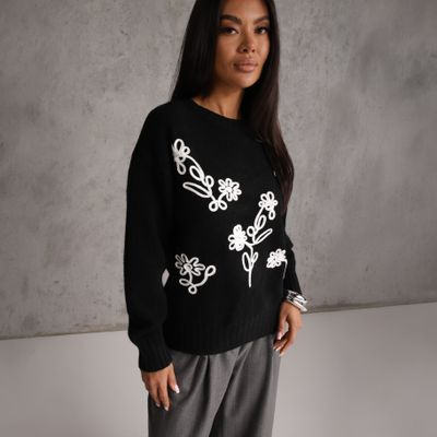 Sweter damski casualowy Renee ze sklepu: renee.pl w kategorii: Swetry damskie - zdjęcie 6BEED23A-9DF-769_411432