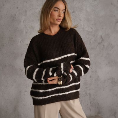 Renee - Sweter damski casualowy ze sklepu: renee.pl w kategorii: Swetry damskie - zdjęcie 6BEED23A-9DF-769_411435