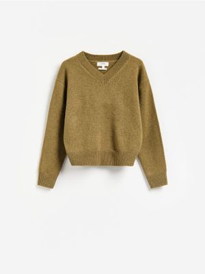 Sweter damski na zimę Reserved ze sklepu: Reserved w kategorii: Swetry damskie - zdjęcie 74CCA4C-3C1-6972_005KH