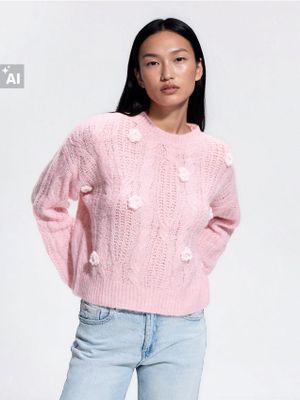 Sweter damski zimowy Reserved ze sklepu: Reserved w kategorii: Swetry damskie - zdjęcie 74CCA4C-3C1-6972_009JI