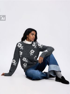 Sweter damski na zimę Reserved ze sklepu: Reserved w kategorii: Swetry damskie