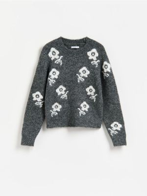 Sweter damski na zimę Reserved ze sklepu: Reserved w kategorii: Swetry damskie - zdjęcie 74CCA4C-3C1-6972_014MR