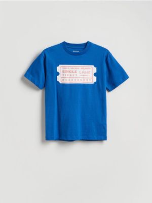 T-shirt chłopięce na lato Reserved ze sklepu: Reserved w kategorii: T-shirty chłopięce - zdjęcie 74CCA4C-3C1-6972_021IT
