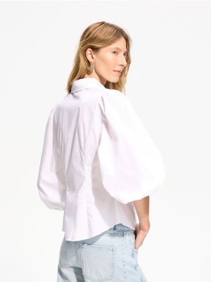Bluzka damska casual Reserved ze sklepu: Reserved w kategorii: Bluzki damskie - zdjęcie 74CCA4C-3C1-6972_023LB