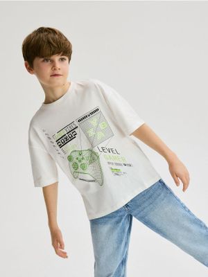 T-shirt chłopięce letni Reserved ze sklepu: Reserved w kategorii: T-shirty chłopięce