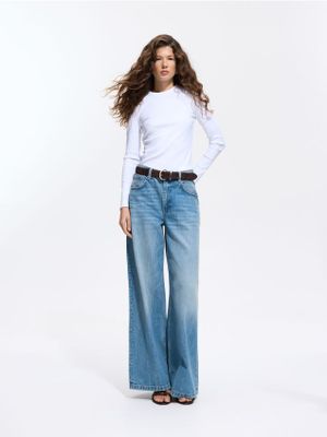 Bluzka damska casual Reserved ze sklepu: Reserved w kategorii: Bluzki damskie - zdjęcie 74CCA4C-3C1-6972_050KF