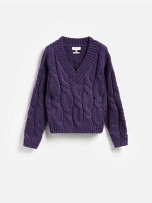 Sweter damski casualowy Reserved ze sklepu: Reserved w kategorii: Swetry damskie - zdjęcie 74CCA4C-3C1-6972_056HW