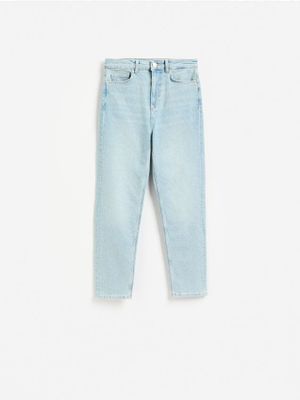 Jeansy damskie casual Reserved ze sklepu: Reserved w kategorii: Jeansy damskie - zdjęcie 74CCA4C-3C1-6972_059LS