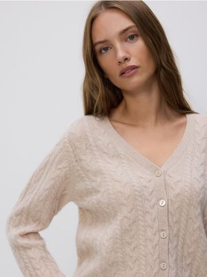 Reserved - Sweter damski casual ze sklepu: Reserved w kategorii: Swetry damskie - zdjęcie 74CCA4C-3C1-6972_063GS