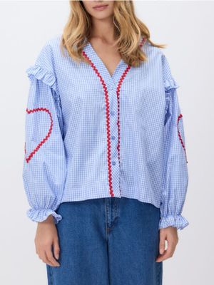 Bluzka damska casual na wiosnę Reserved ze sklepu: Reserved w kategorii: Bluzki damskie - zdjęcie 74CCA4C-3C1-6972_063JJ