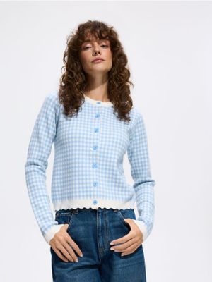Sweter damski casual na zimę Reserved ze sklepu: Reserved w kategorii: Swetry damskie - zdjęcie 74CCA4C-3C1-6972_073MM