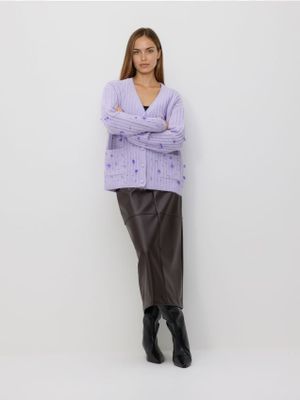 Sweter damski casual Reserved ze sklepu: Reserved w kategorii: Swetry damskie - zdjęcie 74CCA4C-3C1-6972_076GS