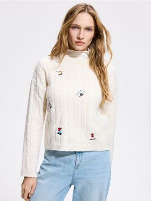 Sweter damski casualowy Reserved ze sklepu: Reserved w kategorii: Swetry damskie