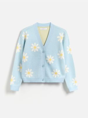 Sweter dziewczęcy na jesień Reserved ze sklepu: Reserved w kategorii: Swetry dziewczęce - zdjęcie 74CCA4C-3C1-6972_079KH