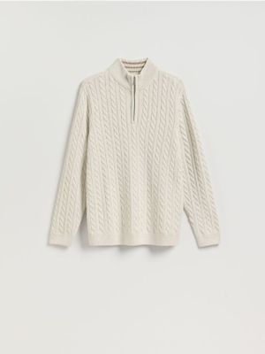 Sweter męski na zimę Reserved ze sklepu: Reserved w kategorii: Swetry męskie - zdjęcie 74CCA4C-3C1-6972_080FR