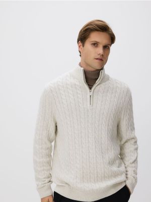 Sweter męski na zimę Reserved ze sklepu: Reserved w kategorii: Swetry męskie - zdjęcie 74CCA4C-3C1-6972_080FR
