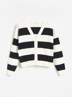 Sweter dziewczęcy na jesień Reserved ze sklepu: Reserved w kategorii: Swetry dziewczęce - zdjęcie 74CCA4C-3C1-6972_081KH