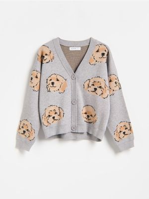Sweter dziewczęcy jesienny Reserved ze sklepu: Reserved w kategorii: Swetry dziewczęce
