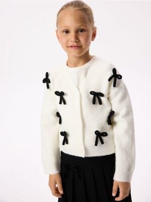 Sweter dziewczęcy jesienny Reserved ze sklepu: Reserved w kategorii: Swetry dziewczęce - zdjęcie 74CCA4C-3C1-6972_087KH