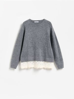Sweter damski zimowy Reserved ze sklepu: Reserved w kategorii: Swetry damskie - zdjęcie 74CCA4C-3C1-6972_096MM