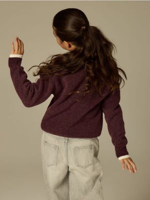 Sweter dziewczęcy na jesień Reserved ze sklepu: Reserved w kategorii: Swetry dziewczęce - zdjęcie 74CCA4C-3C1-6972_100KH