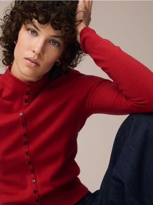 Sweter damski casual Reserved ze sklepu: Reserved w kategorii: Swetry damskie - zdjęcie 74CCA4C-3C1-6972_103MM