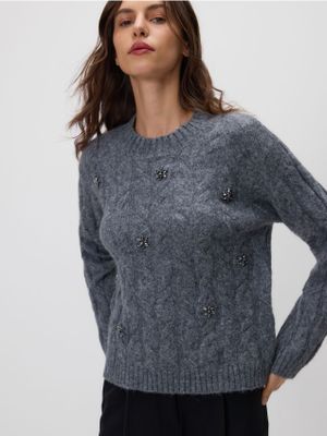 Sweter damski Reserved ze sklepu: Reserved w kategorii: Swetry damskie - zdjęcie 74CCA4C-3C1-6972_104HH