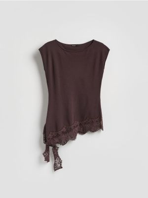 Bluzka damska casual na wiosnę Reserved ze sklepu: Reserved w kategorii: Bluzki damskie - zdjęcie 74CCA4C-3C1-6972_105GS