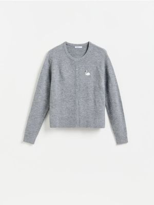Sweter damski na zimę Reserved ze sklepu: Reserved w kategorii: Swetry damskie - zdjęcie 74CCA4C-3C1-6972_107MA